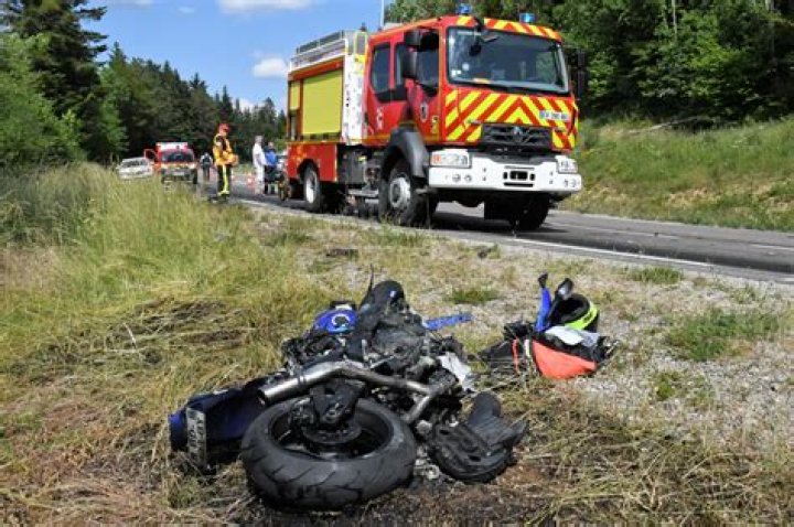 Accident Moto Fils Patrick Sébastien