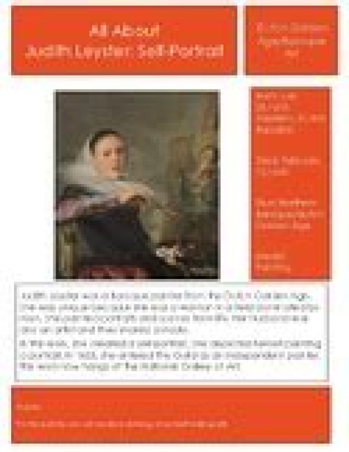 All About Judith Leyster – The Google Doodle For December 19, 2022