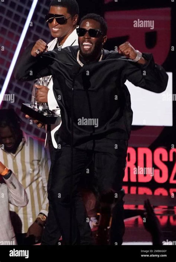 American Rapper Diddy Wins Lifetime Award At BET Award Night