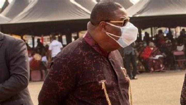 Arch-Bishop Duncan-Williams Spotted Wearing A Double Nose Masks At JJ Rawlings’ Funeral (PHOTO)