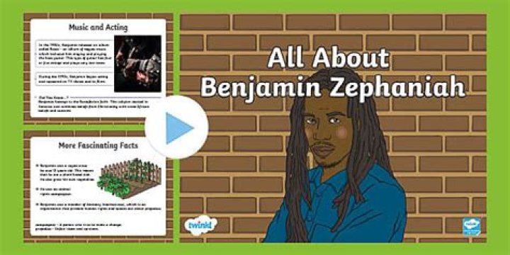 Who Is Benjamin Zephaniah Partner?