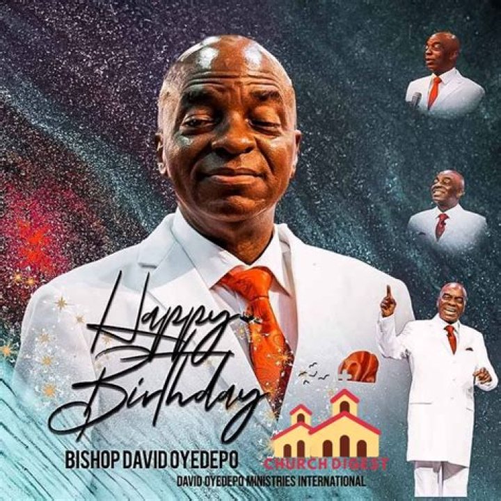 Bishop David Oyedepo Celebrates His Son’s Birthday