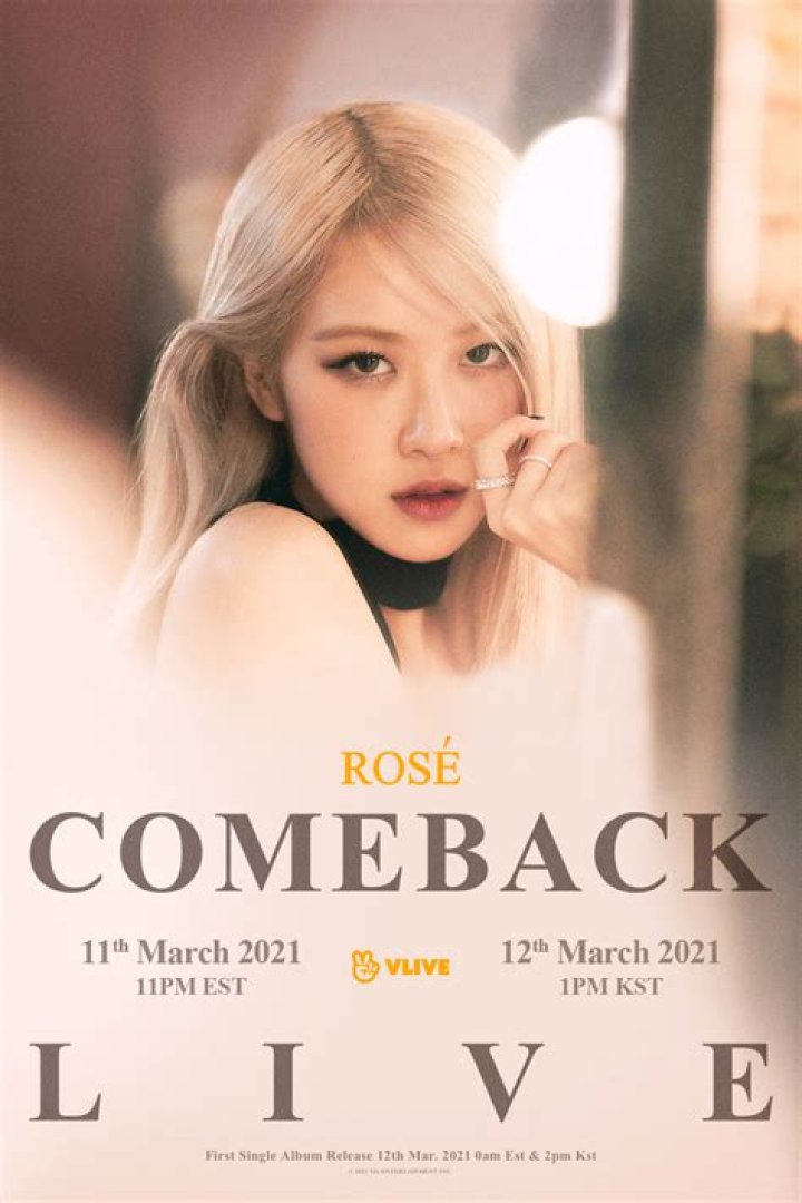 BLACKPINK's Rosé is finally making her solo debut