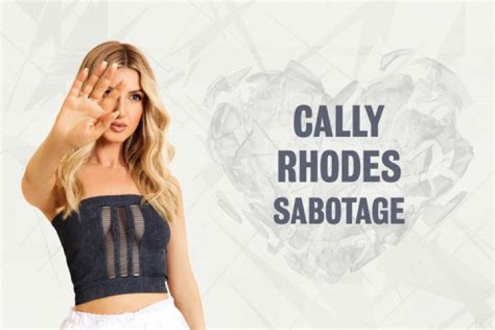 Cally Rhodes opens her heart on sincere new single 'Sabotage'