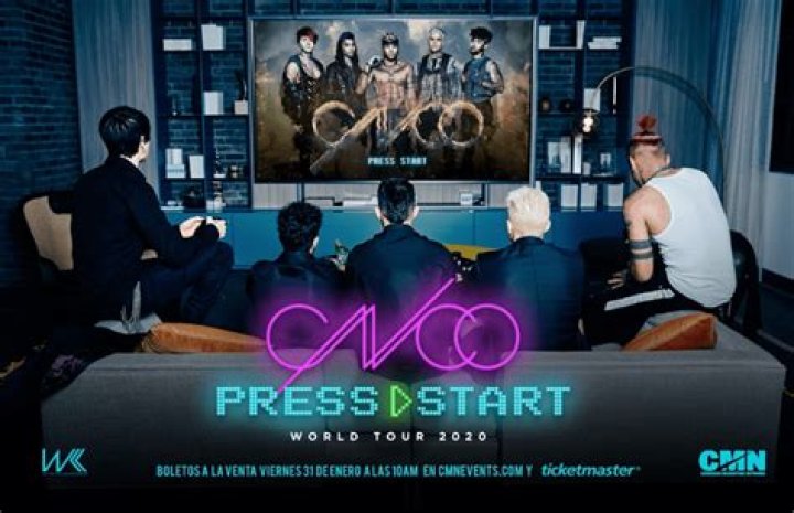 CNCO Unveils New Tour, Press Start World Tour