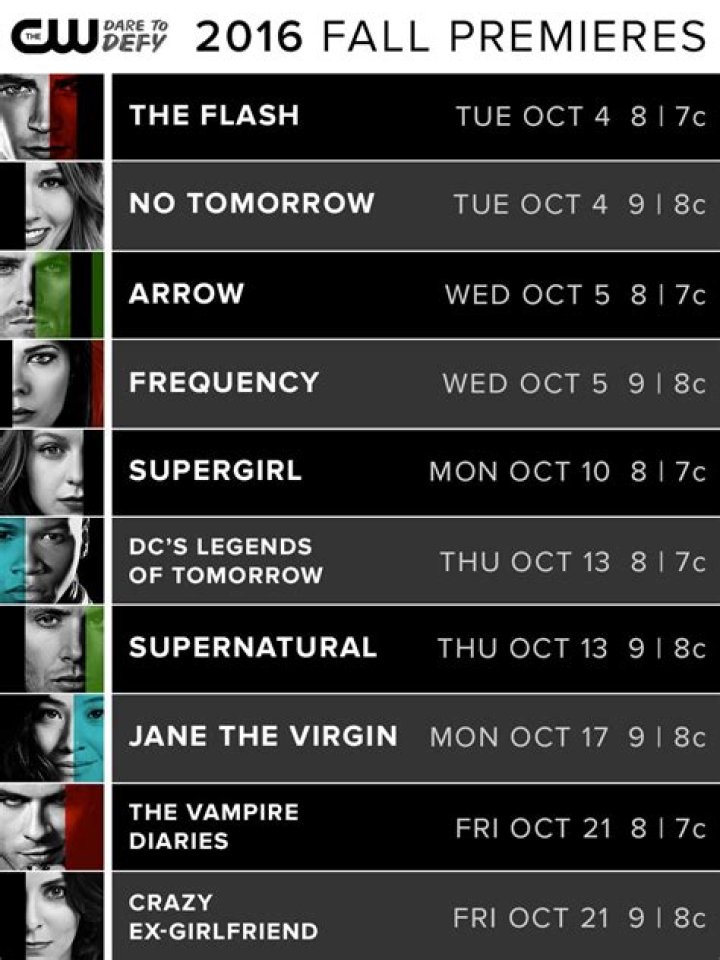 The CW Announces Fall Premiere Dates for Supernatural, The Vampire Diaries, and More