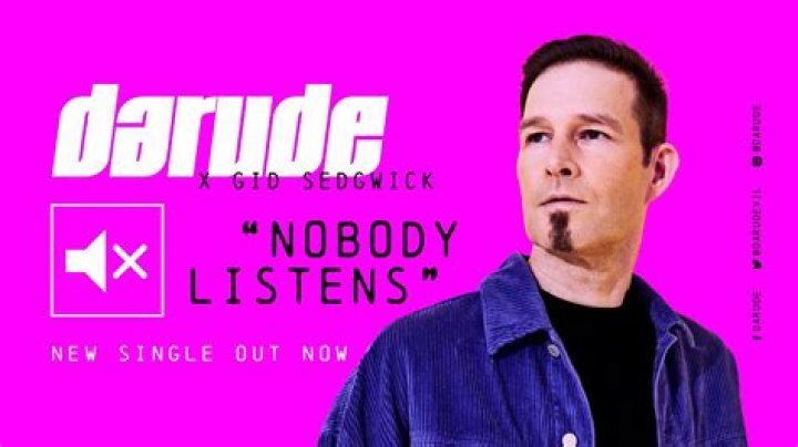 Darude & Gid Sedgwick Deliver Summer Dance Anthem with "Nobody Listens"