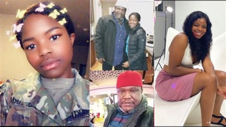 Daughter Of Nollywood Actor, Ugezu J Ugezu Is Now A US Soldier — Checkout Her Pictures