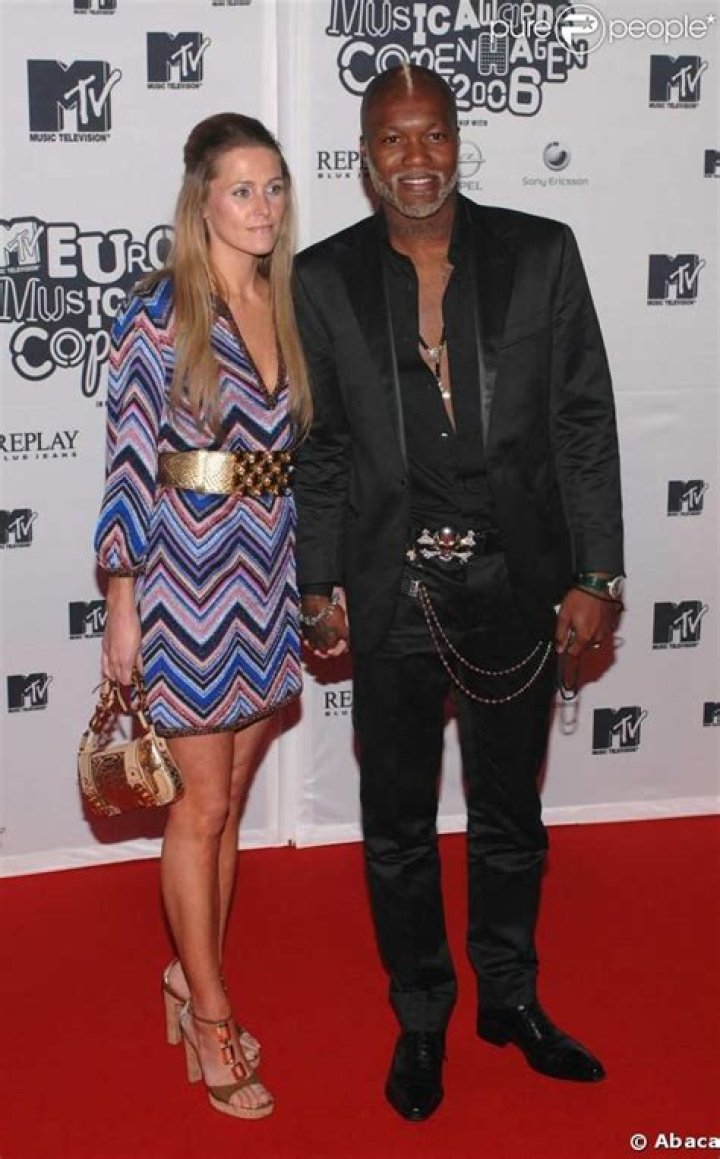 Djibril Cissé Et Sa Femme