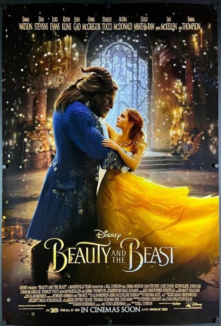 Emma Watson shares Beauty and the Beast movie poster