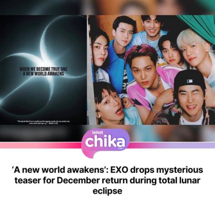 EXO release teaser for "Total Eclipse" and confirm their comeback in September