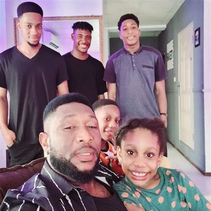 Filmmaker, Tchidi Chikere Shows Off His Lovely Children (Photos)