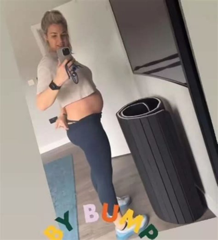 Gemma Atkinson Unveils Baby Bump In Pregnancy Workout Video