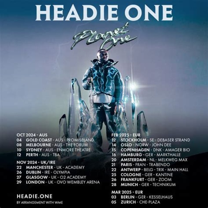 Headie One announces debut album 'EDNA'