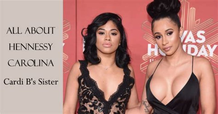 Hennessy Carolina- Cardi B’s Sister Is The Center Of Attention As Her Siblings Win a Slander Case