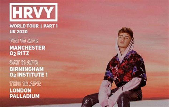 HRVY announces Christmas tour with Roadtrip
