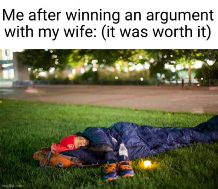 Husband Sleeps Outside After Being Kicked Out Of Bedroom By Wife For Winning An Argument