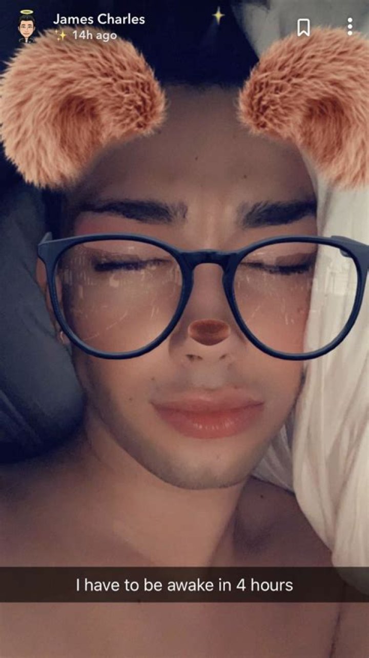 What is James Charles' Snapchat?