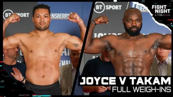 Joe Joyce Weight: How big is Joe Joyce?