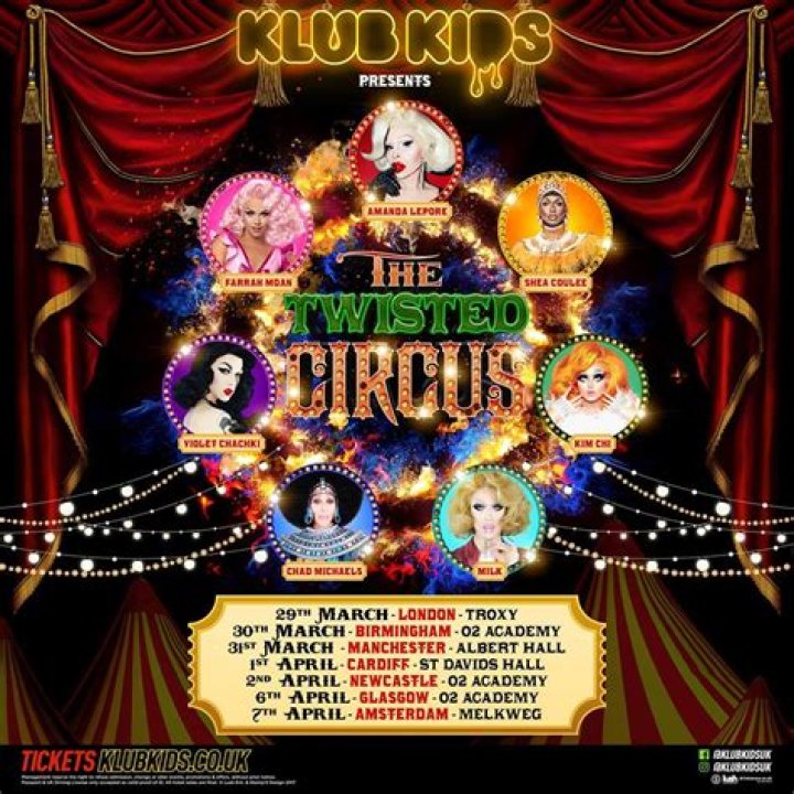 KLUB KIDS UK Announces The Twisted Circus Tour