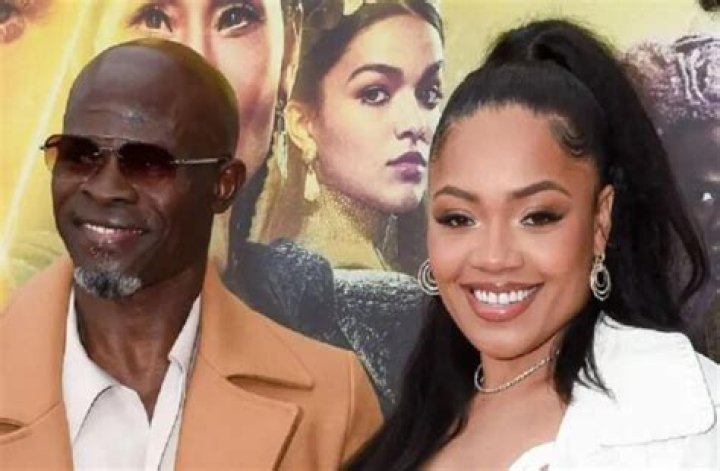 Know All About Djimon Hounsou Girlfriend Ri’Za Marie!!