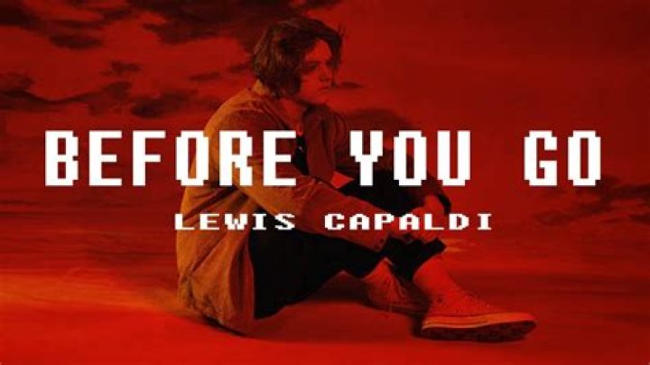 Lewis Capaldi releases new track 'Before You Go'