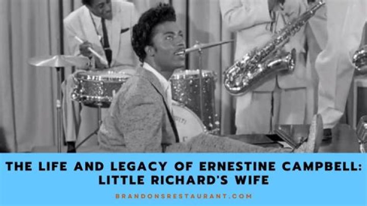 Little Richard's ex-wife Ernestine Campbell Biography: Age, Net Worth, Son, Family, Still Alive?