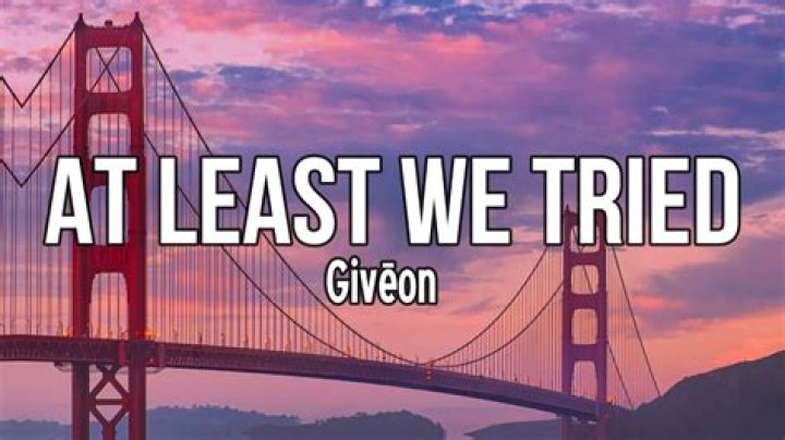 LYRICS: Giveon – At Least We Tried
