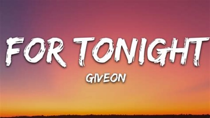 LYRICS: Giveon – For Tonight