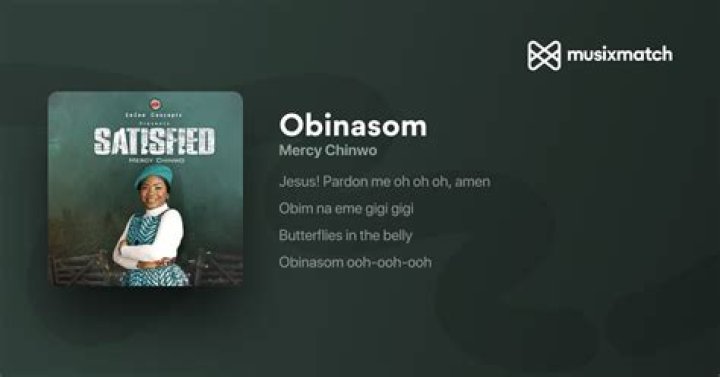 LYRICS: Mercy Chinwo – Obinasom