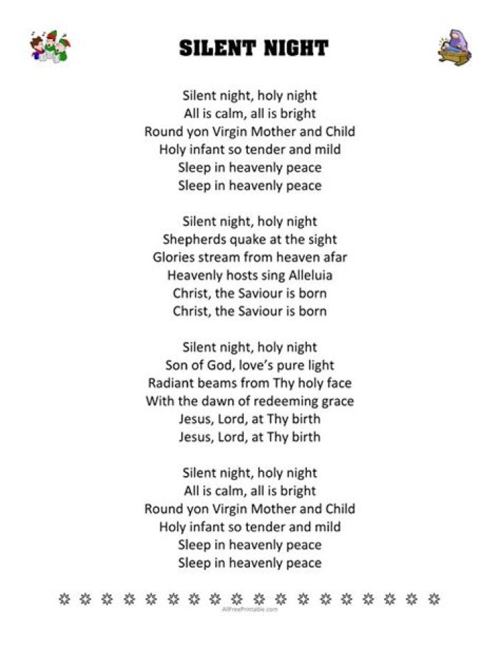 LYRICS: Silent Night
