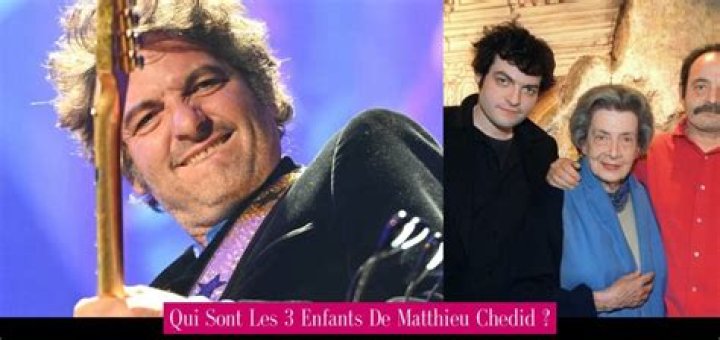 Matthieu Chedid Enfants