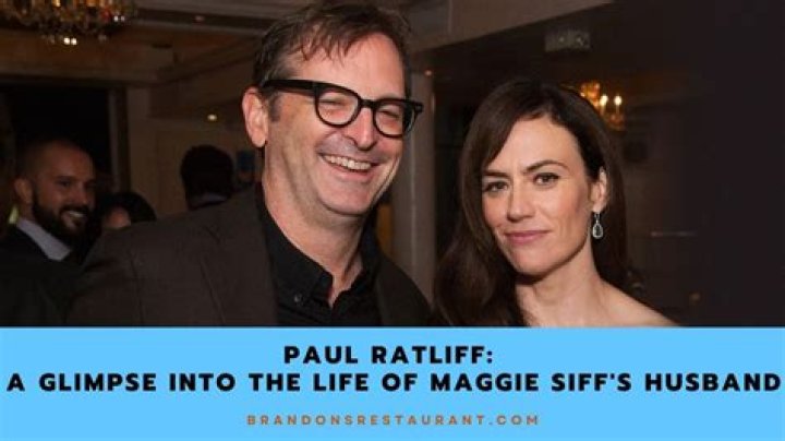 Meet Paul Ratliff, husband of Maggie Siff