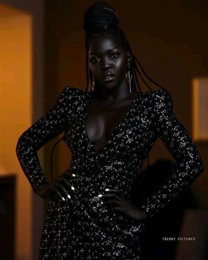 MEET The Darkest Girl In The World; Her Name Is The Queen Of The Dark (Photos)