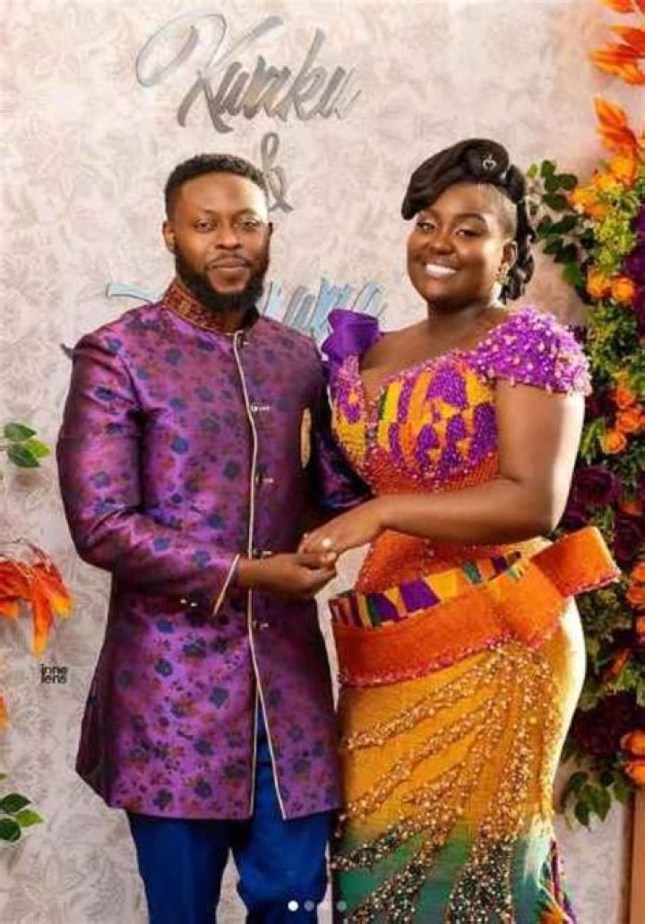 More Photos Of Kalybos And Ahuofe Patri In Their Wedding Outfit, Looks Like A TV Commercial
