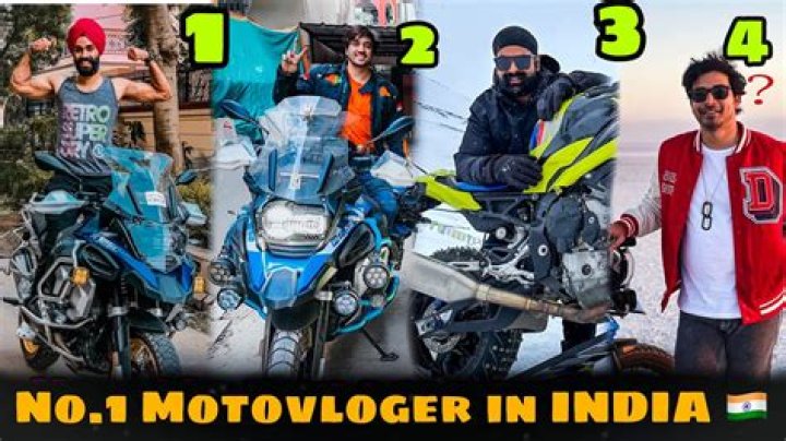 Who is No 1 Motovlogger in India? 10 Moto Bloggers In India