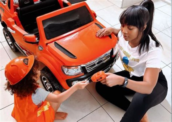 “My Heart In Human Form” – Pearl Modiadie Refers To His Baby Boy