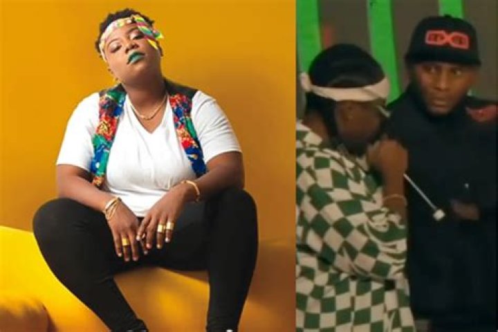 “Nobody Will Fire You, I Want To Dance With You” – Teni Hosts Cameraman On Stage To Dance With Him (VIDEO)