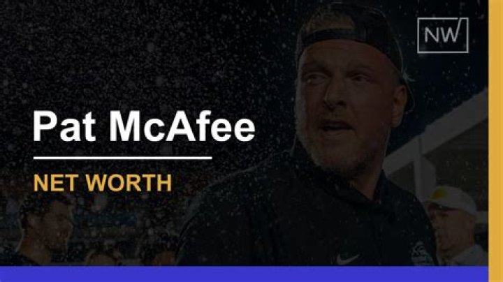 Pat McAfee Net Worth: How Much Is Pat McAfee Worth?