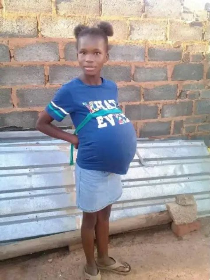 Photo Of 10-Year-Old Girl Heavily Pregnant Causes A Stir On Social Media