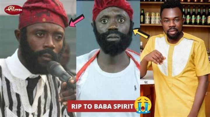 Popular Ghanaian Comedian, Baba Spirit Dead