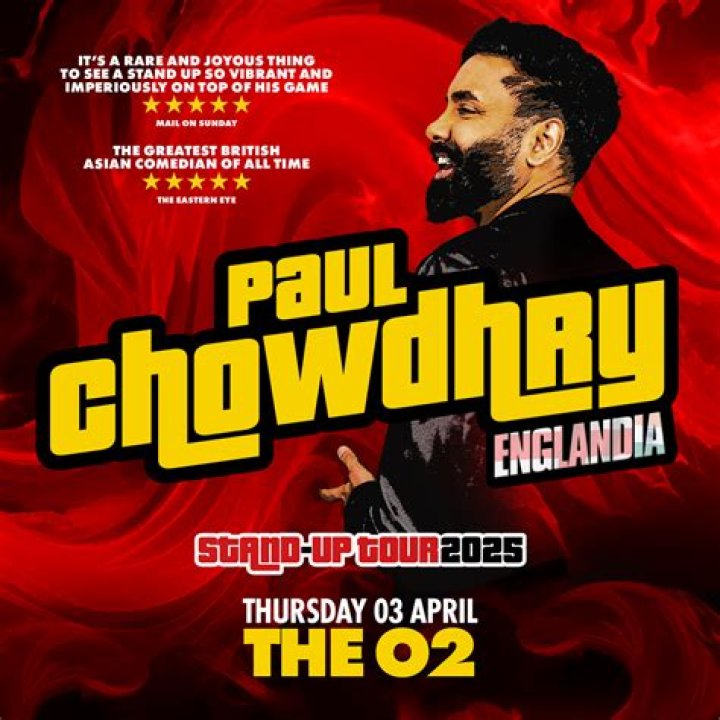 REVIEW: Paul Chowdhry, Eventim Apollo, 22/9/15