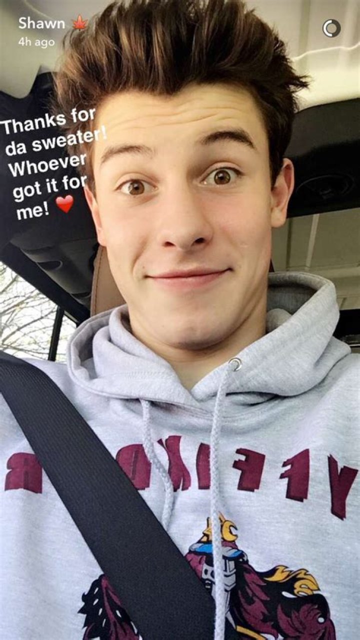 What is Shawn Mendes' Snapchat?
