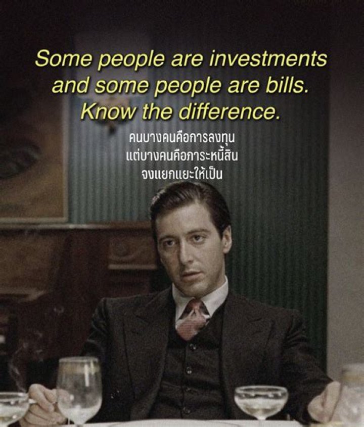 Some People Are Investments, And Some People Are Bills- Tonto Dike