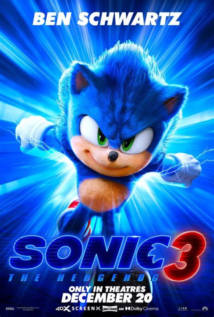 Sonic The Hedgehog Movie Poster Unveiled