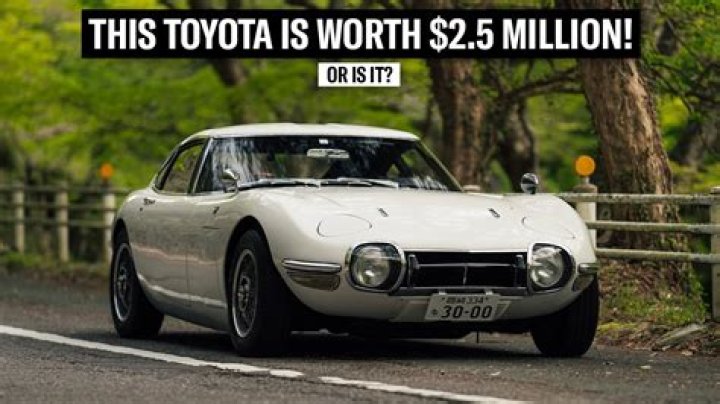 The 10 Most Expensive Toyota Cars in the World Ever Sold