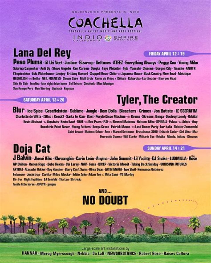 The Weeknd, Beyoncé, and Eminem to Headline Coachella 2018