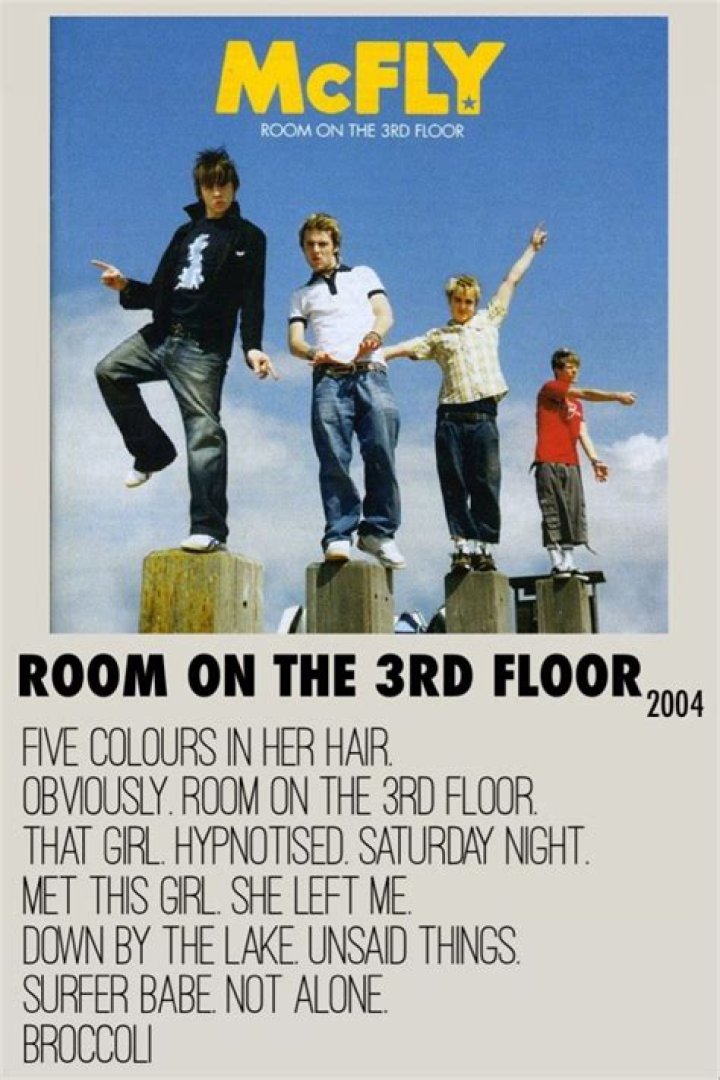 Throwback: McFly released 'Room on the 3rd Floor' 12 years ago