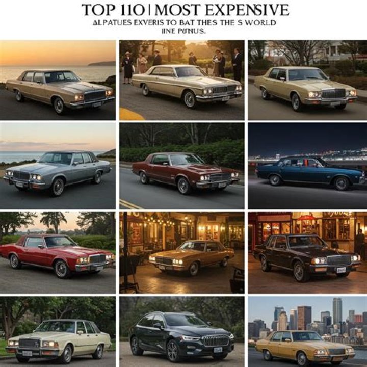 Top 10 Most Expensive Buick Cars in the World