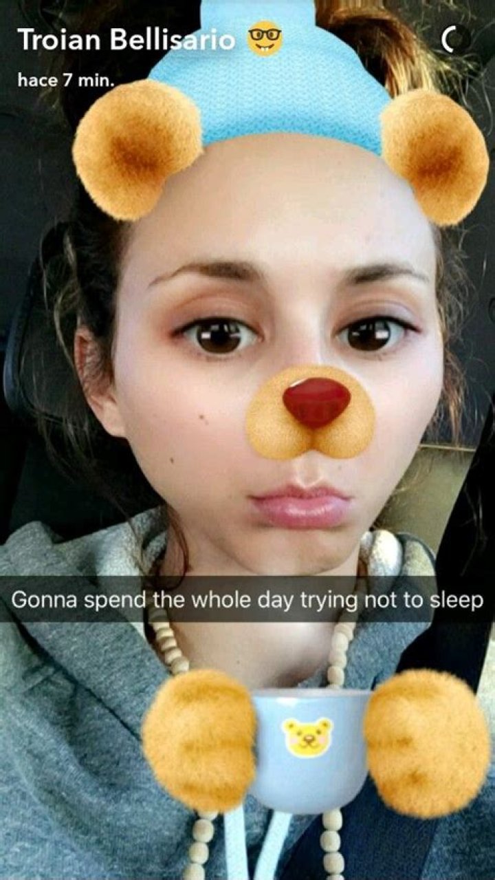 What is Troian Bellisario's Snapchat?